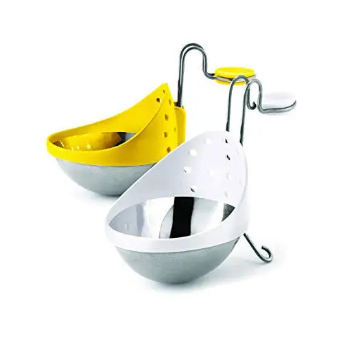 Two-Cup Stainless Steel Egg Poacher 1