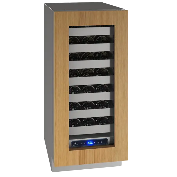 U-Line 15-Inch Integrated Outdoor Wine Cooler – Panel-Ready Glass Door 1