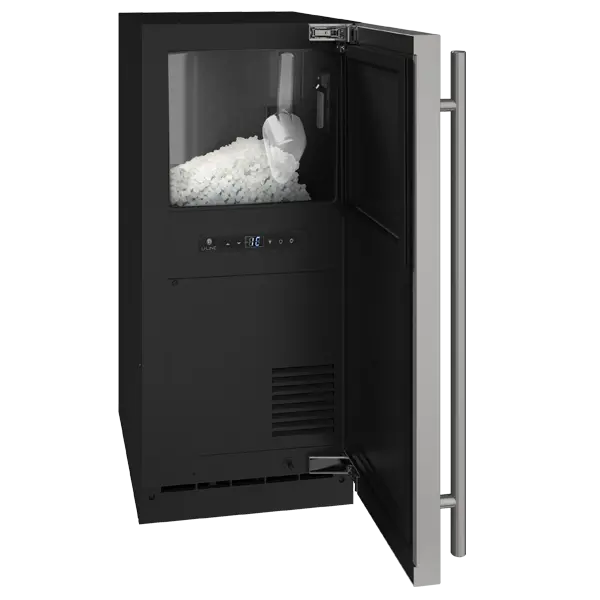 U-Line 15-Inch Outdoor Ice Maker – Solid-Door Model 1