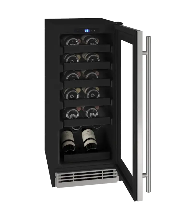 U-Line 15-Inch Outdoor Wine Cooler – Compact Glass Door 1