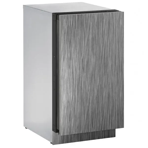 U-Line 18" Exterior-Rated Ice Maker – Solid Door Configuration 1