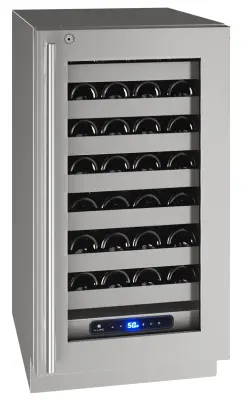 U-Line 18-Inch Compact Outdoor Wine Refrigerator – Secure Glass Door 1