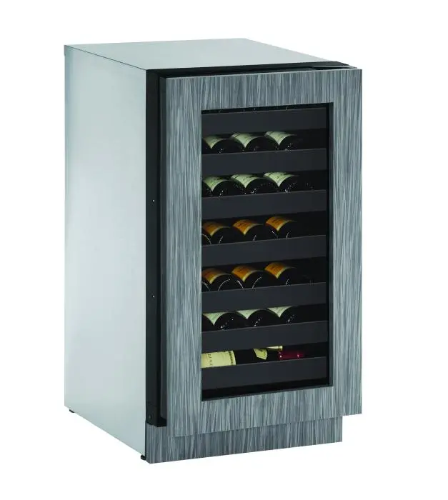 U-Line 18-Inch Outdoor Wine Cooler – Panel-Ready Glass Front 1