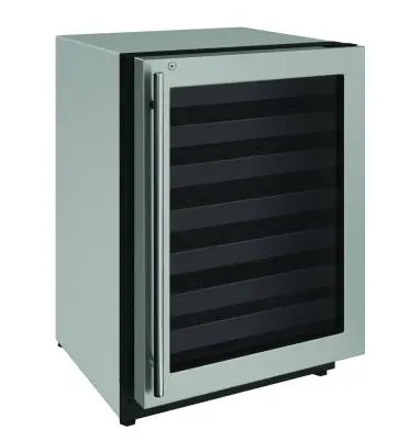 U-Line 24-Inch Outdoor Wine Refrigerator – Secure Glass Door 1