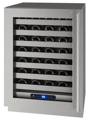 U-Line 24-Inch Outdoor Wine Storage Unit – Locking Glass Door 1