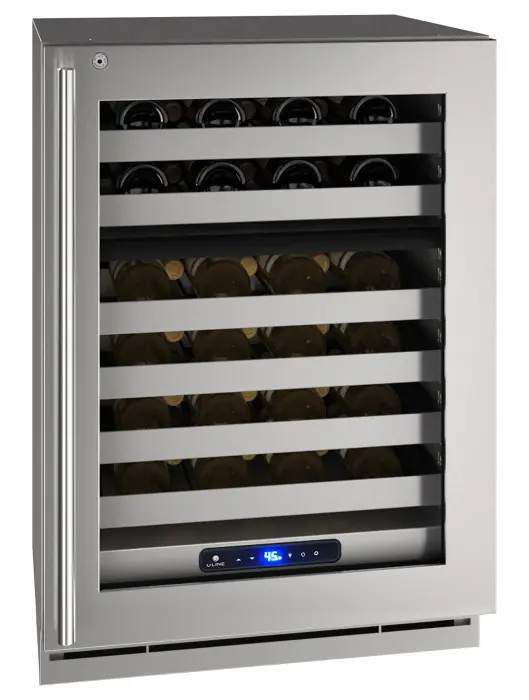 U-Line 24-Inch Premium Outdoor Wine Cooler – Secure Glass Door 1