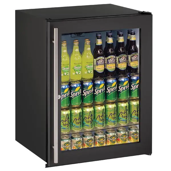 U-Line 24" Outdoor Refrigerator – Secure Glass Door With Lock 1