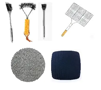 Ultimate 6-Piece Grill & Cleaning Kit – All-In-One Bbq Essential Set 1