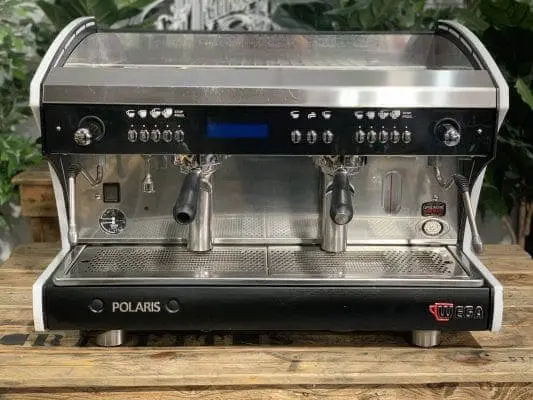 Used Wega Polaris Tron Dual-Group Espresso Machine — Black Edition 1