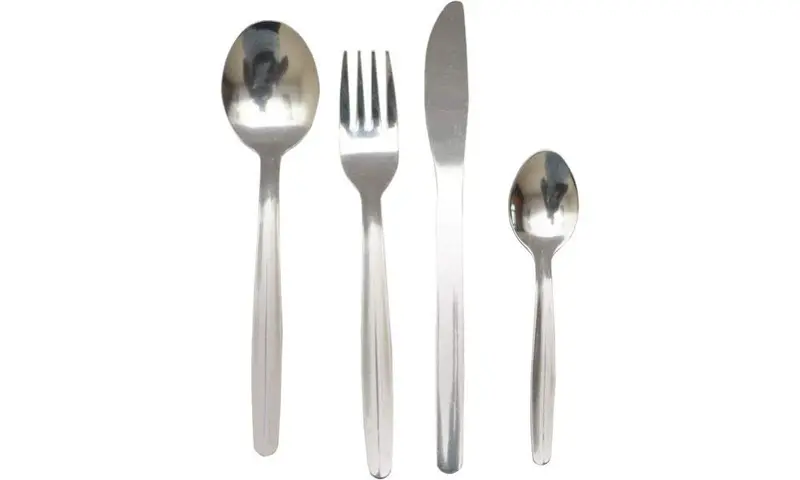 Value-Pack 16-Piece Stainless Steel Cutlery Set – Complete Tableware Collection 1