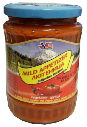 Vg Mild Lutenica Appetizer, 580 G (20.4 Oz), Red Label 1