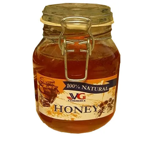 Vg Pure Bulgarian Honey – 900G Raw, Unfiltered Wildflower Honey 1