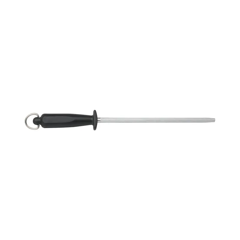 Victorinox Round Sharpening Steel With Black Plastic Handle 1