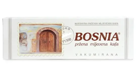 Vispak Bosnian Ground Coffee – Authentic Dark Roast, 454G (White Box) 1