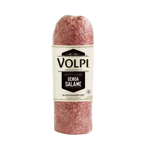 Volpi Genova Salame – Whole Ring, ~5.4–5.9 Lbs Premium Italian Style 1
