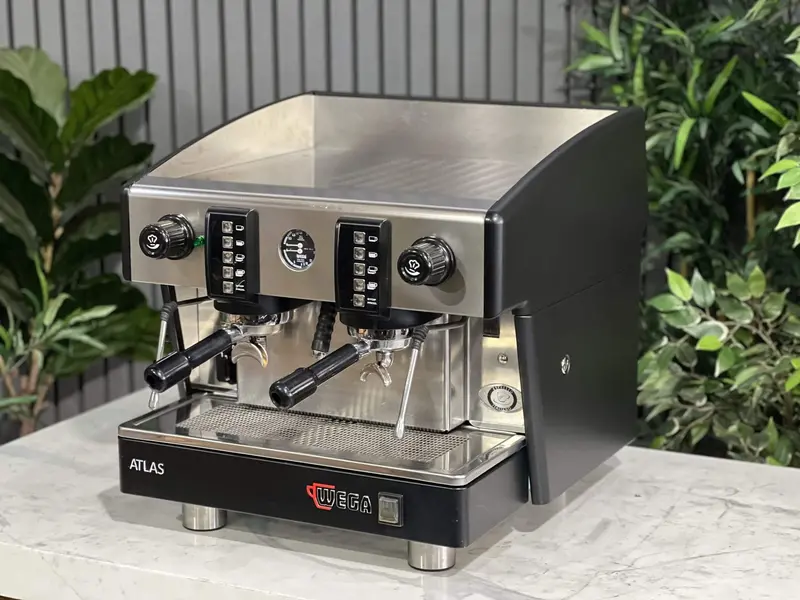 Wega Atlas Compact Evd Dual-Group Espresso Machine – Black Finish (Used) 1
