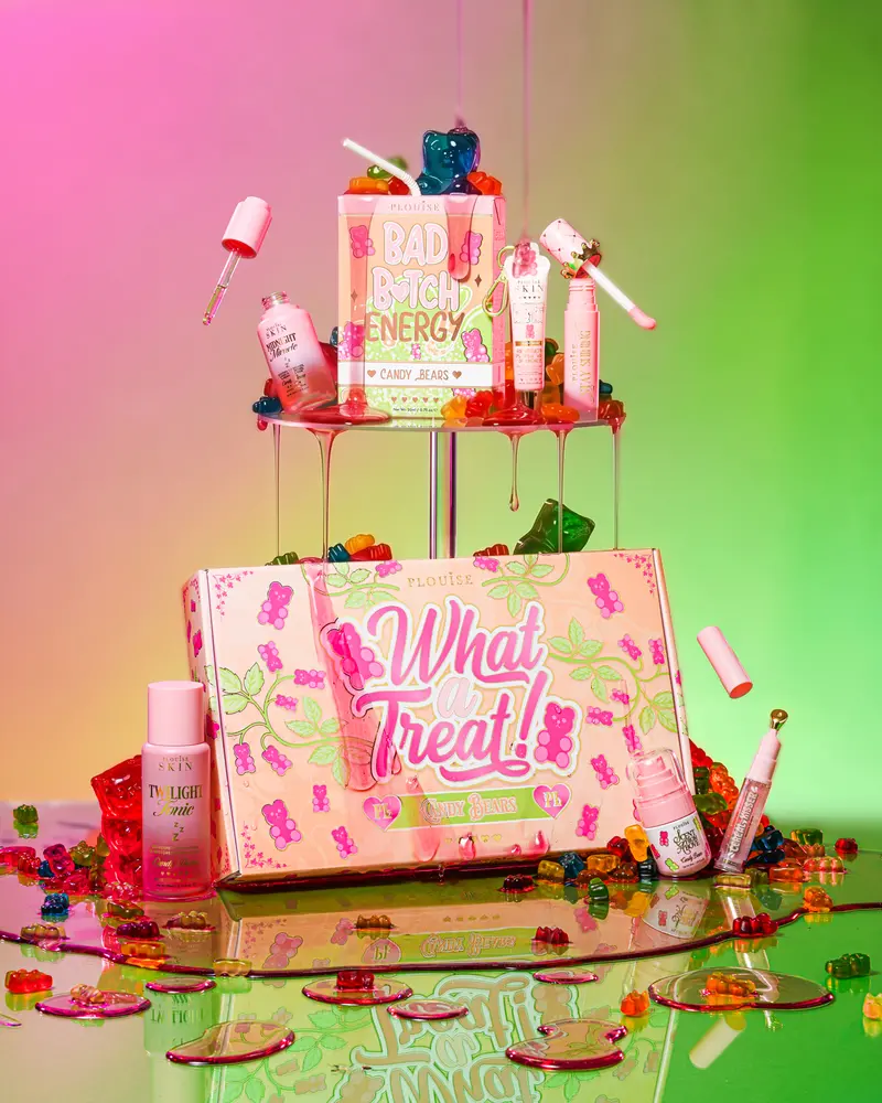 What A Treat! Candy Bears Skincare & Makeup Bundle 1