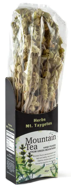 Wild Mountain Tea From Mt. Taygetos, Greece – 40G Stem-Style Loose Leaf 1