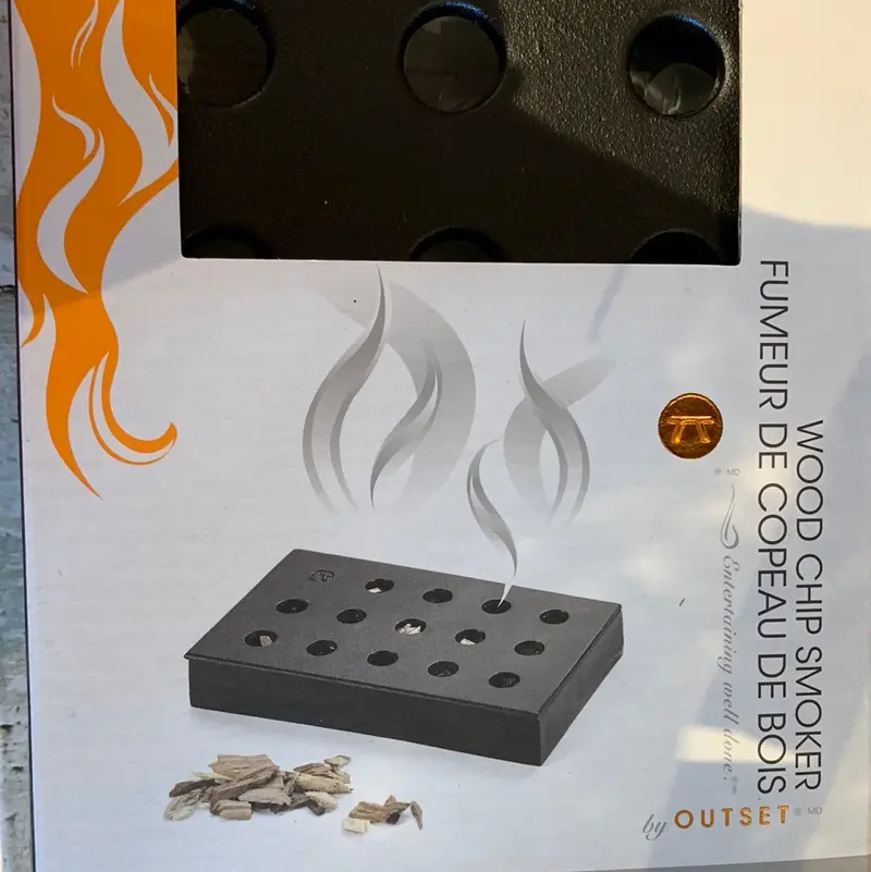 Wood Chip Smoker Box For Grill Or Oven Smoking 1
