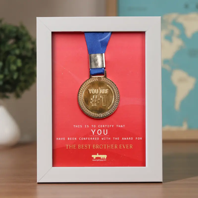 'World'S Best Brother' Commemorative Medal 1
