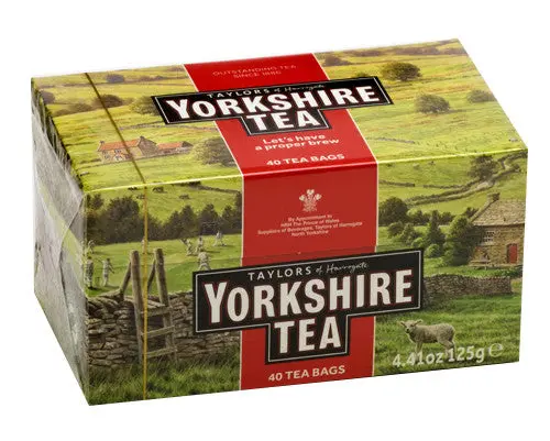 Yorkshire Red Tea – 40 Tea Bags (125G) 1
