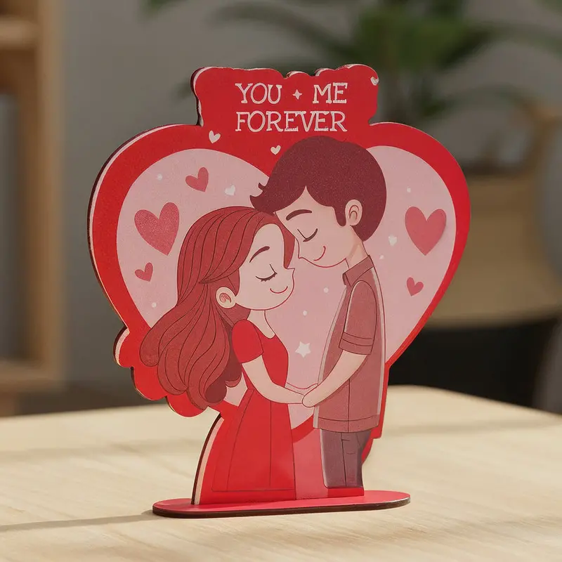 'You And Me Forever' Decorative Tabletop Keepsake 1