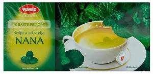 Yumis Nana Mint Infusion – 20 Tea Bags (20 G) 1