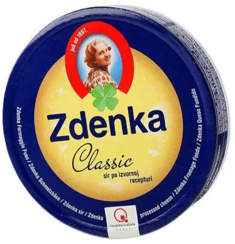 Zdenka Original Spreadable Cheese Wedges, 140G 1