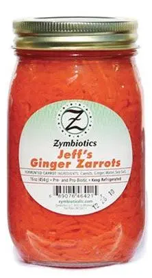 Zymbiotics Jeff’S Ginger Zarrots Fermented Snack – 16 Oz 1